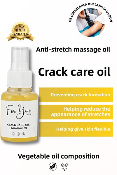 For You Gold زيت العناية بالبشرة المضاد لعلامات التمدد وزيت العناية بعلامات التمدد للحوامل