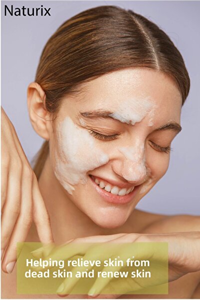 Naturix صابون إسفنجة حليب الماعز 150 جرام | تقشير فعال، مجفف، تجديد