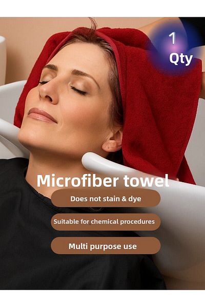 embays collection (1 Piece) 50X90Cm Microfiber Towel, Barber Towel, Hairdresser Towel, Sportsman Towel, Hand Face Towel