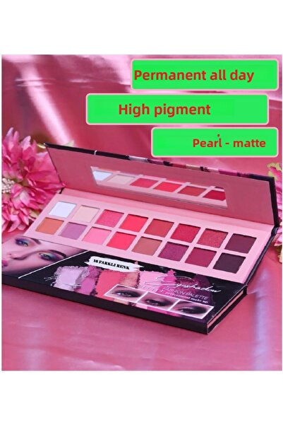 Lavider لوحة ظلال عيون مكونة من 16 لونًا - ظلال عيون رقم: أ