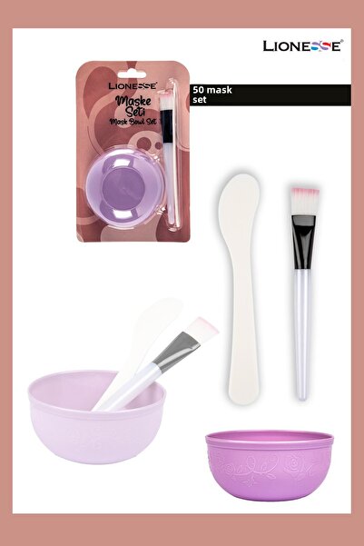 Lionesse Mask Set 50 – Mixing Bowl and Application Brush
