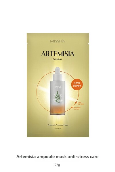 Missha قناع ورقي مرطب للبشرة الحساسة مع مستخلص Artemisia