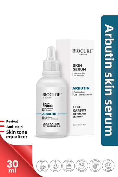 Biocure Arbutin Anti-Blemish & Revitalizing & Brightening Skin Care Serum 30 ML
