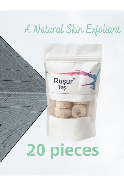 Ruşur Sefidab Ahoura Rushur Stone Rushur Sefitab 20 Pieces Large Size Rşr 20