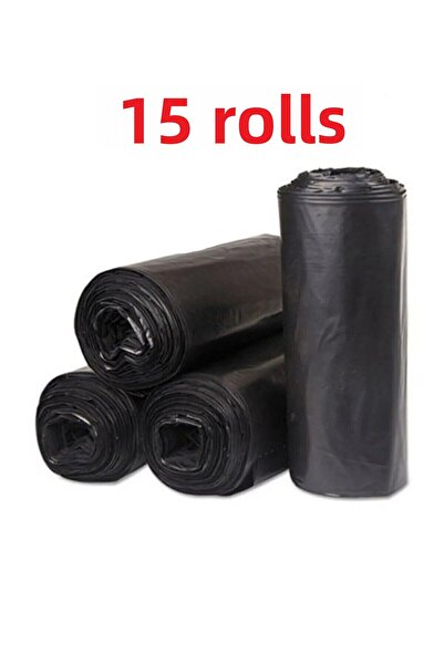 EFTAPLAST 75*95 كيس قمامة متين للغاية 800 جرام (15 رول - 150 قطعة)