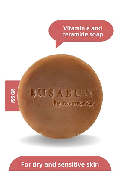 Kozmetigo صابون يحتوي على فيتامين E والسيراميد للبشرة الجافة والحساسة