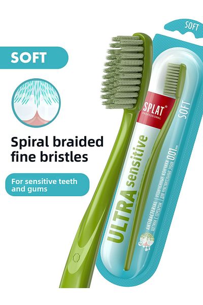Splat Ultra Sensitive Soft Bristles Toothbrush for Sensitive Care