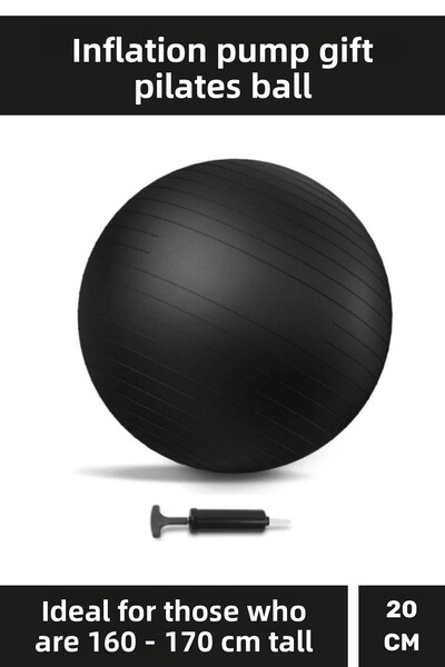 Lidyacottone Mini Gymball 20cm Albastru Pilates Minge pentru exerciții de ech...