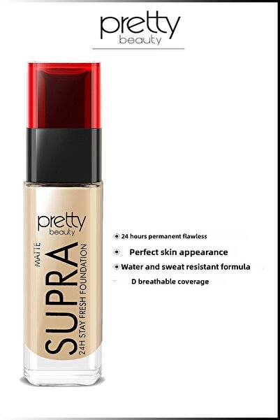 Pretty Beauty Supra 24h Stay Fresh Matte Foundation 03