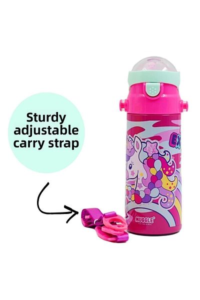 MUGGLE Unicorn Motus Flask with Straw 550 ml Mt2635