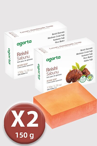 Agarta Natural Reishi Soap 150 Gr - Set of 2
