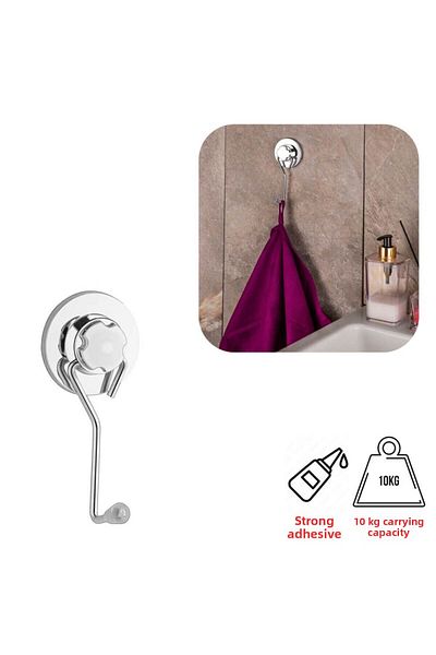 Piev Wenken Screwless Ultra Strong Bonding Πολυτελής κρεμάστρα πετσετών Chrome