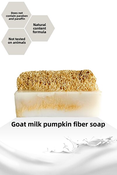 Le Balvo صابون ألياف حليب الماعز والقرع