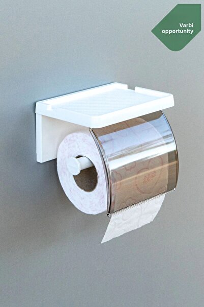 Varbifırsat ورق التواليت البلاستيكي المعلق - منظم حامل المناديل والمناديل