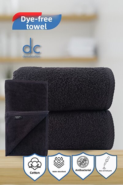 denizlicotton Prosop din bumbac anti-vopsea special pentru coafuri 2 bucati 5...