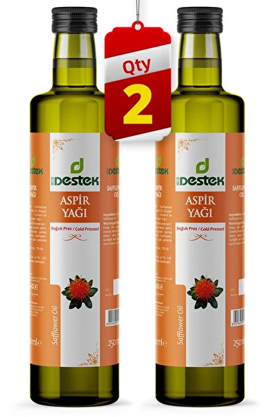 Destek 250 مل زيت القرطم - 2 قطعة