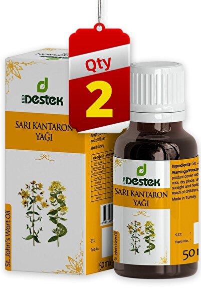 Destek 50 مل زيت نبتة سانت جون - 2 قطعة