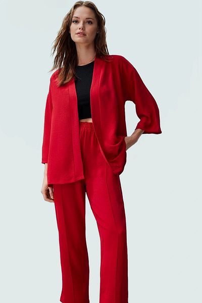 PayBuy Women's Woven Kimono Pants Set Comfortable Casual Style Zarifane Design Stylish Appearance