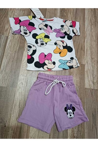SARE TEKSTİL Kız Çocuk Mickey Mouse Takım