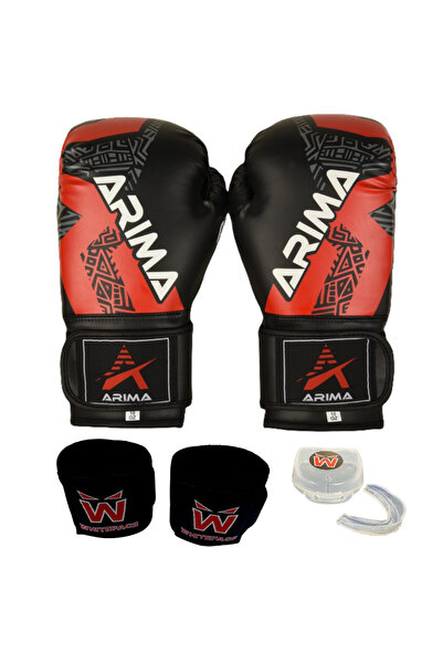 ARIMA Force Boks Eldiveni+ Boks Bandaj+ Dişlik Seti