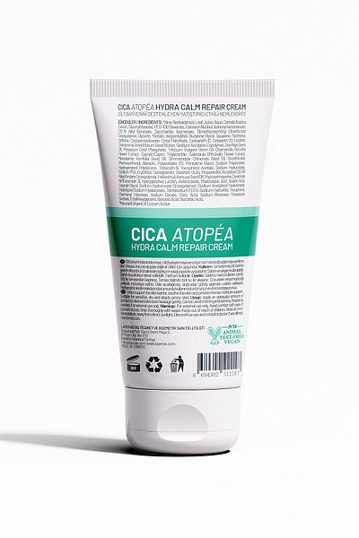 LAPERAS Cica Atopéa Intensive Repair Moisturizing Cream for Irritated Dry Skin 2 Pack