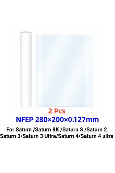 Choice 2pcs 10.1 Inch Nfep Film 280x200x0.127mm Pfa Film For Elegoo Saturn 4 Ultra Saturn 3 Ultra Saturn 2