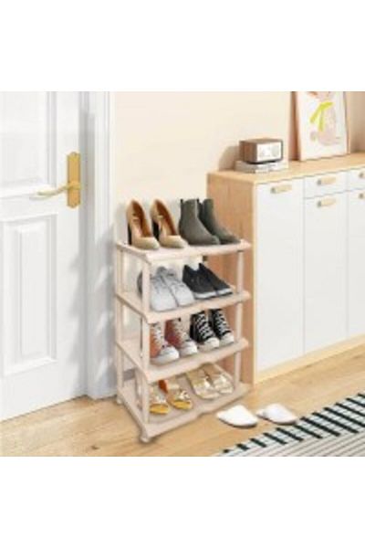Living SHOE RACK 4 LAYER BEIGE