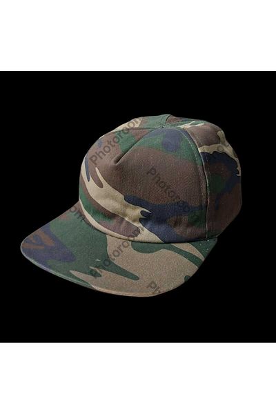kho military design Camouflage Hat Model Unisex Adjustable (Zero Product)