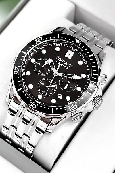 Ferrucci Function Men's Wristwatch 3 Atm Informative Bracelet Gift Zmfer088