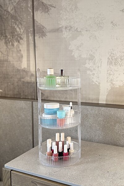 UNIQUE ME Transparent3 Bathroom Organizer Organizer