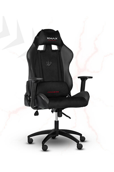 XMAX Rio Baby Face Ultra Hissiyat Terletmez Profesyonel Oyuncu Ve Yayıncı Koltuğu Black