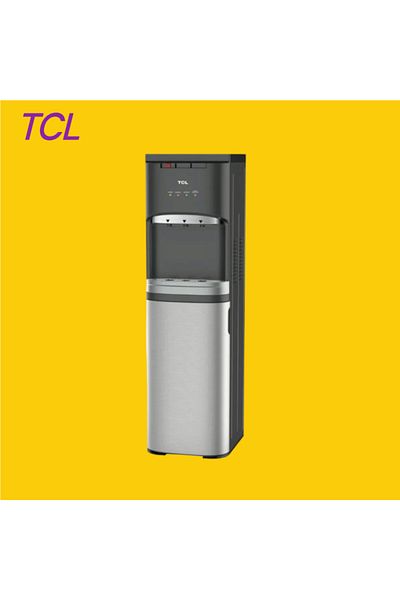 TCL Bottom Load Water Dispenser Hot/Cold/Normal , 4 L , 520 W , Stainless Steel , Black - TY-LWYR90T