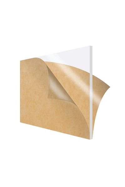 SMARTPOINTS Acrylic Sheet Clear Cast Plexiglass 12” x 12” Square Panel 1/2” Thick (13mm) Trans