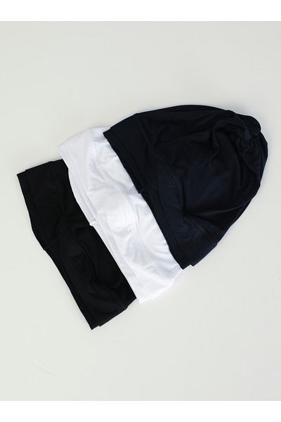Tuva Σετ Advantage 3 τεμαχίων Cross Bone - Μαύρο Λευκό Navy Blue -