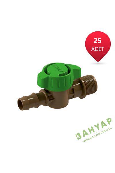 Bahyap Drip Irrigation Frog 16x1/2 External Thread Mini Valve (25 Pieces)
