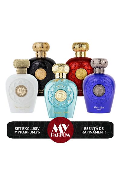 lattafa LATTAFA Arabian Perfume Set Blue Oud, Opulent Musk, Opulent Red, Opulent Oud, Opulent Dubai