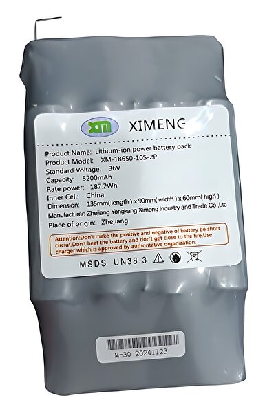 Other بطارية سكوتر دريفت 36 فولت ليثيوم 5400 مللي أمبير قابلة لإعادة الشحن، موصل بديل للسكوتر الكهربائي