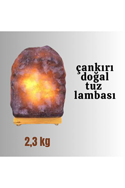 Genel Markalar Hartuz Doğal Model 2-3 Kg Çankırı Kaya Tuz Lambası