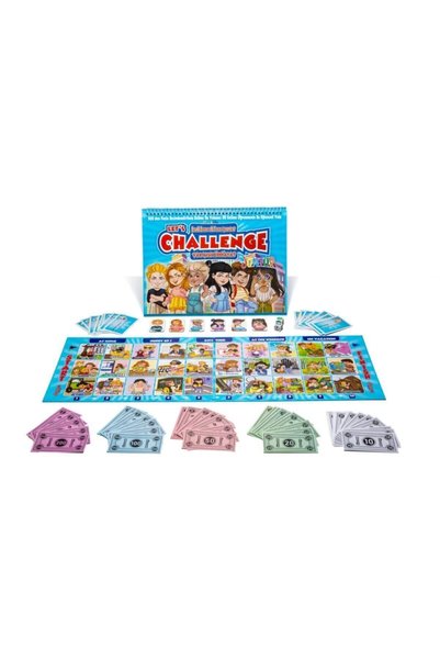 Let's Challenge Educational Box Game for Teaching English |   540 Words 18 Scenarios |   Children's Intelligence Game 6+