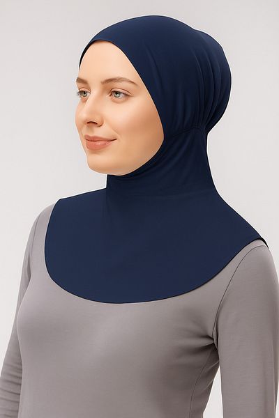Mesa Charm Women's Hijab Sports Bonnet with Hijab Neck Collar