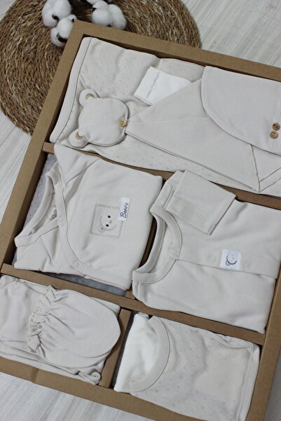 Caramell Barbosa Cute Bear Teddy Bear Patterned 10-Piece Hospital Release (56-62cm) Ze1455 New Season 2025