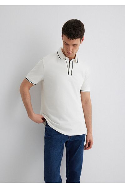 Mavi Ανδρικό T-Shirt Ecru M0612648-70057