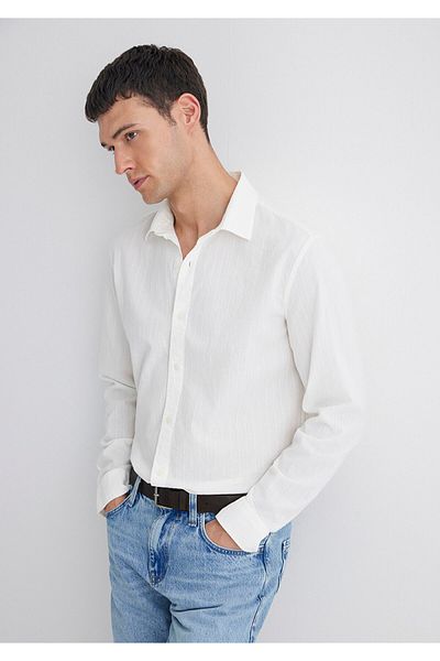 Mavi Ecru πουκάμισο Regular Fit / Κανονική κοπή 0211623-70057
