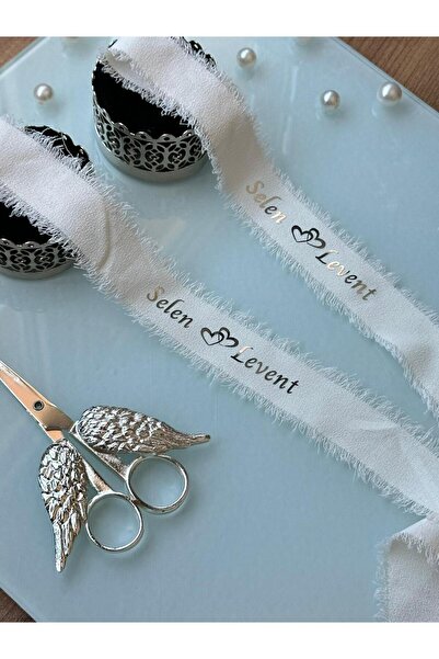 Atatuğ Hediyelik Kişiye Özel İsimli Söz Nişan Kurdelesi