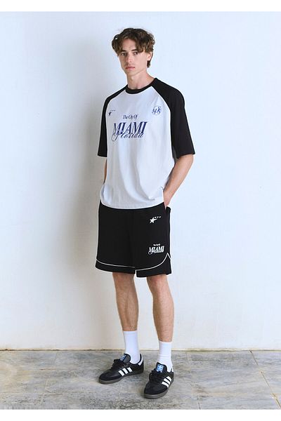 Mavi Printed Black Shorts 0410291-900