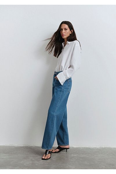 Mavi Pantaloni de jeans Ella Iconic Indigo Blue 1011044 -89726