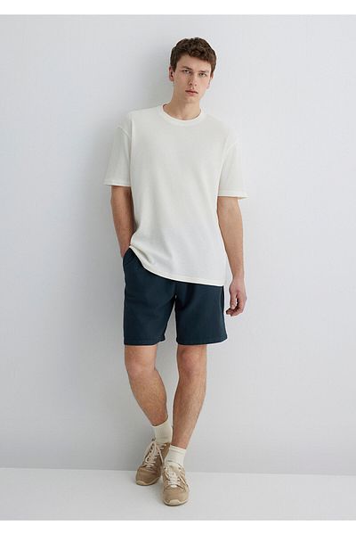 Mavi Ecru Basic T-Shirt Loose Fit / Χαλαρή Άνετη Γραμμή 0612724-70057