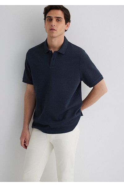 Mavi Μπλούζα Polo Λακκάτη Regular Fit / Κανονική Κοπή 0612231-87822