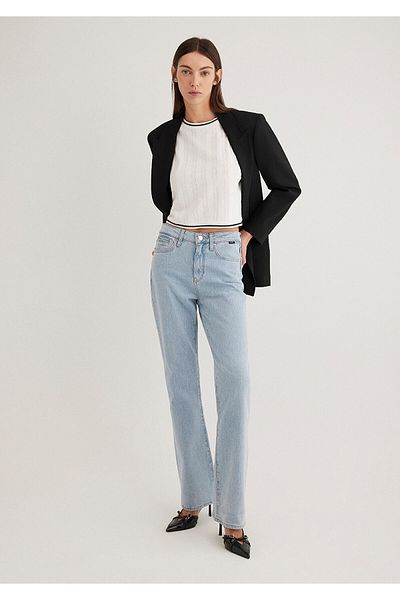 Mavi Bliss Blue Premium Ice Blue Jean Pants 101437 -89191