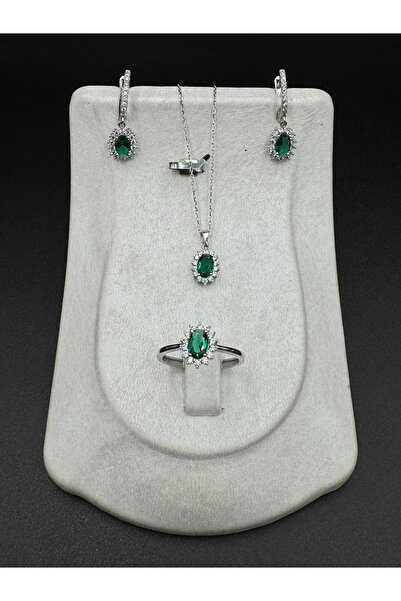 ALTINEVİ KUYUMCULUK ALTIN YEŞİL 3'lü SET
